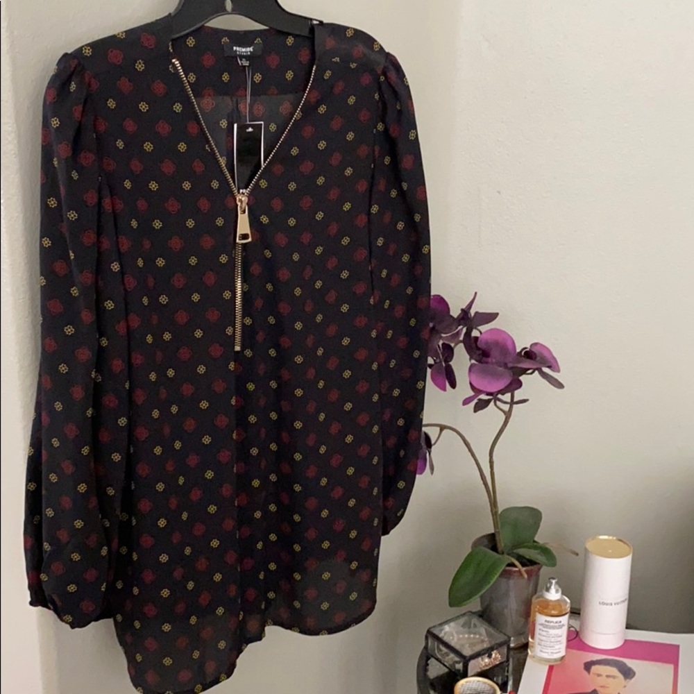Premise Studio multi color blouse.